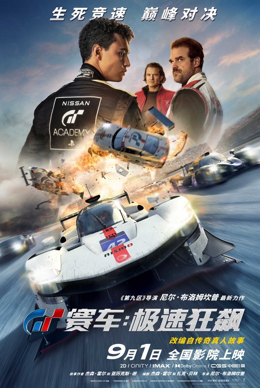 2023高分动作《GT赛车：极速狂飙》4K.HD中英双字