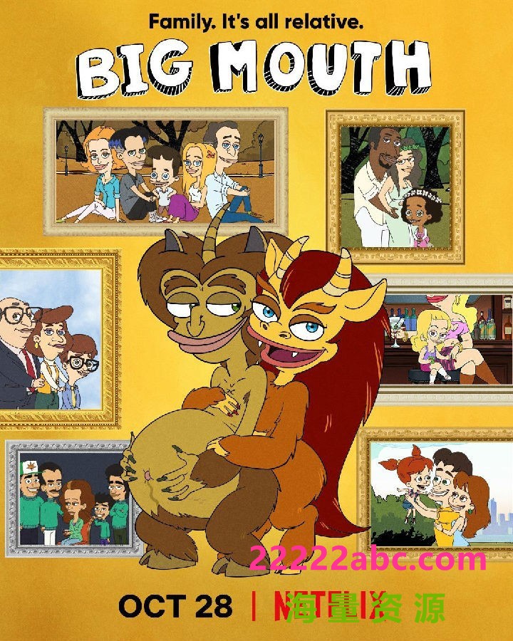 [大嘴巴/青春无密 Big Mouth 第六季][全10集][英语中字]