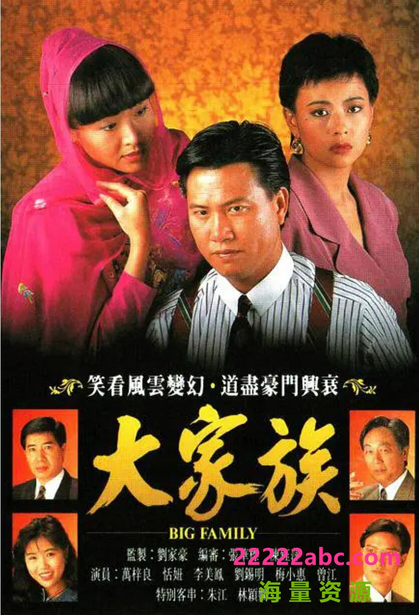 [][大家族][GOTV源码TS][720P高清24.36G/每集820M][1990年][万梓良/朱江[国语无字幕]