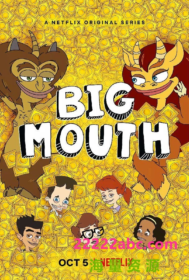 [大嘴巴/青春无密 Big Mouth 第二季][全10集][英语中字]