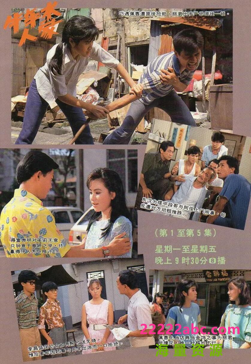 1988 李南星 陈莉萍主演[牛车水人家 ][toogle源码-TS][576P][国语无字][30集全 每集约680M][19.42GB][李南星 陈莉萍