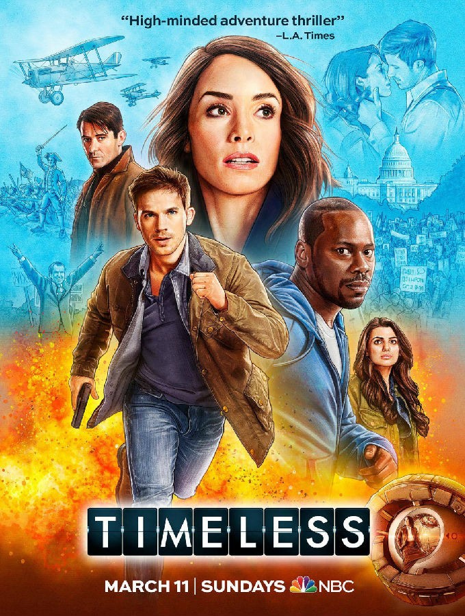 [时间永恒/穿越时间线/时空守卫 Timeless 第二季][全12集]